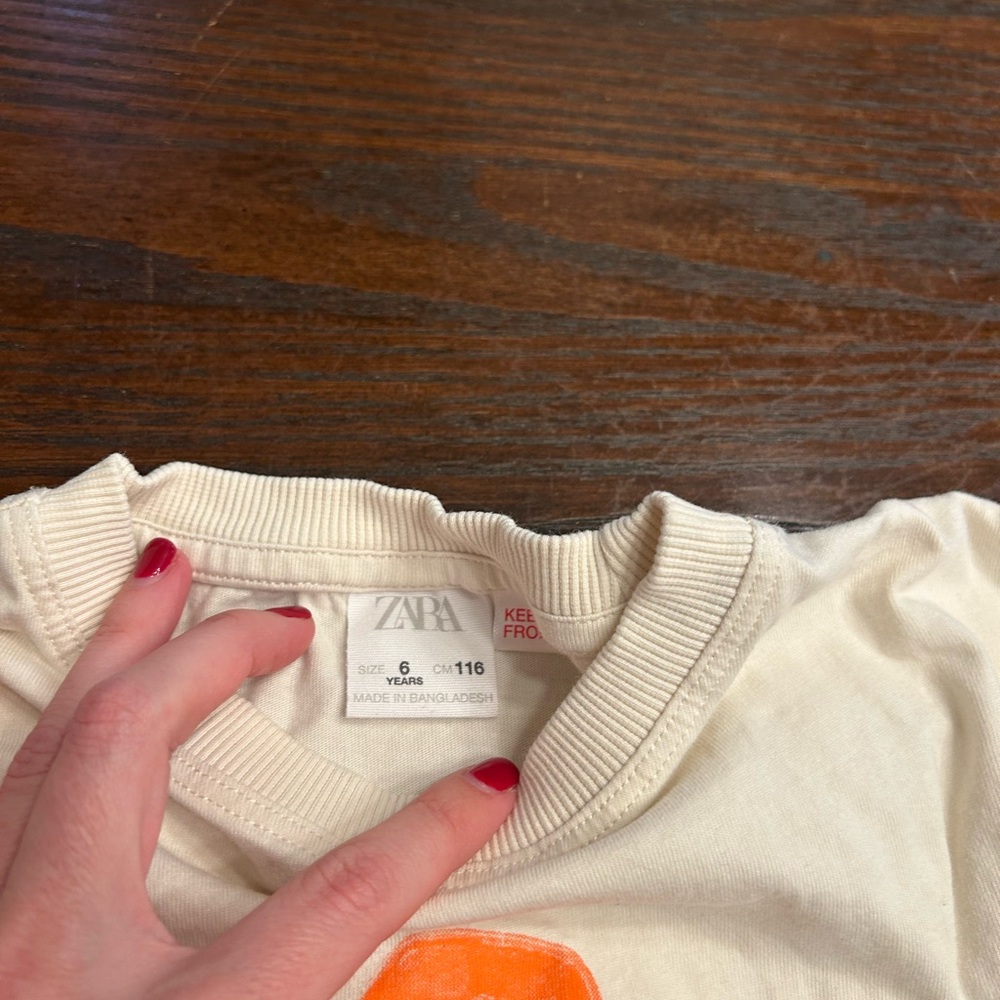 Boys Zara Kids Tees and Striped Pants Set - Picture 2 of 8